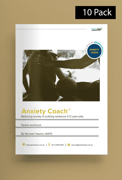 Anxiety Coach Parent Workbooks (10 Pack)
