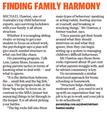 Finding family harmony