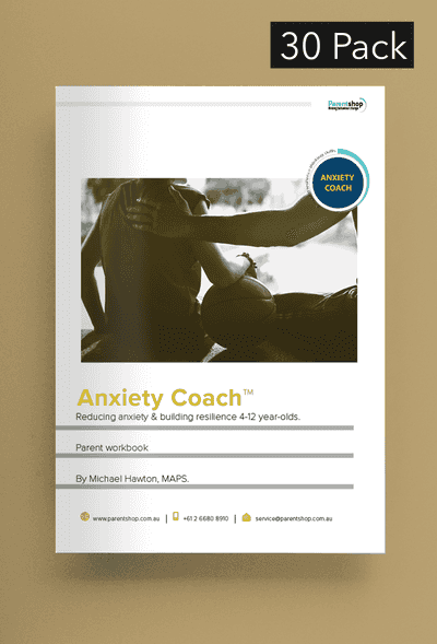 Anxiety Coach Parent Workbooks (30 Pack)