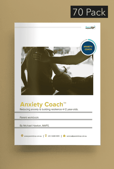 Anxiety Coach Parent Workbooks (70 Pack)