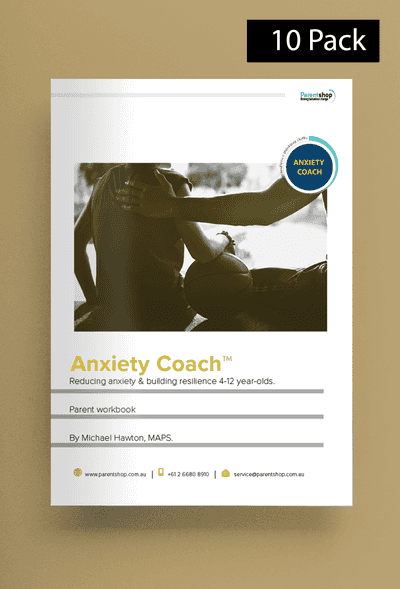 Anxiety Coach Parent Workbooks (10 Pack)